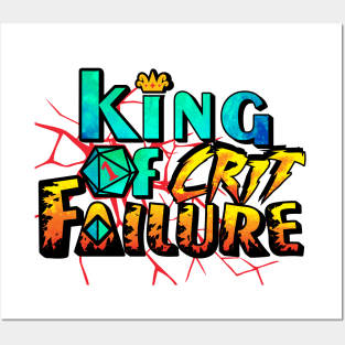 King of Crit Posters and Art